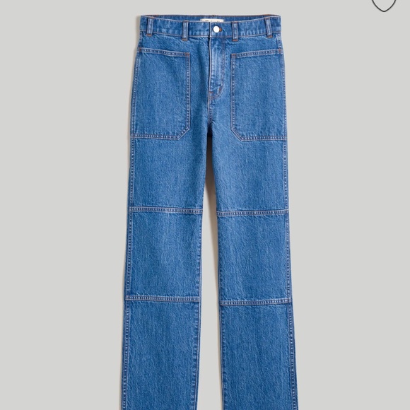 Madewell The 90s Straight Utility Jean 29 - Picture 4 of 11